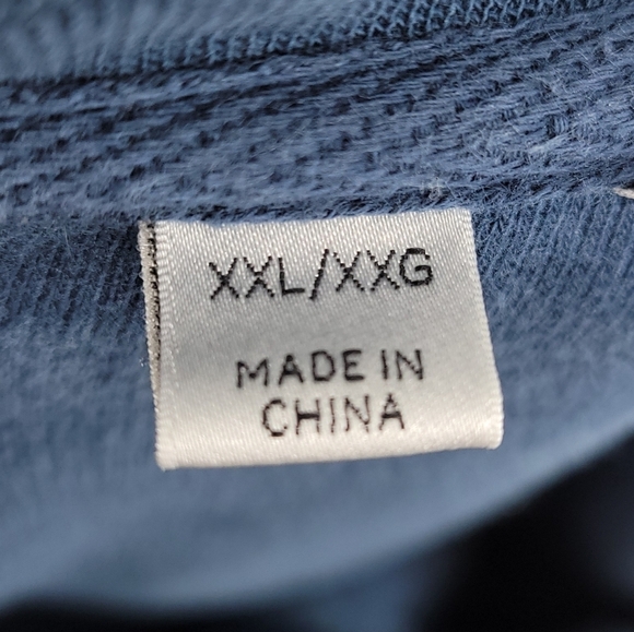 Cutter&Buck Mens Blue 100% Pima Cotton V-Neck Sweater Size XXL - Picture 11 of 11